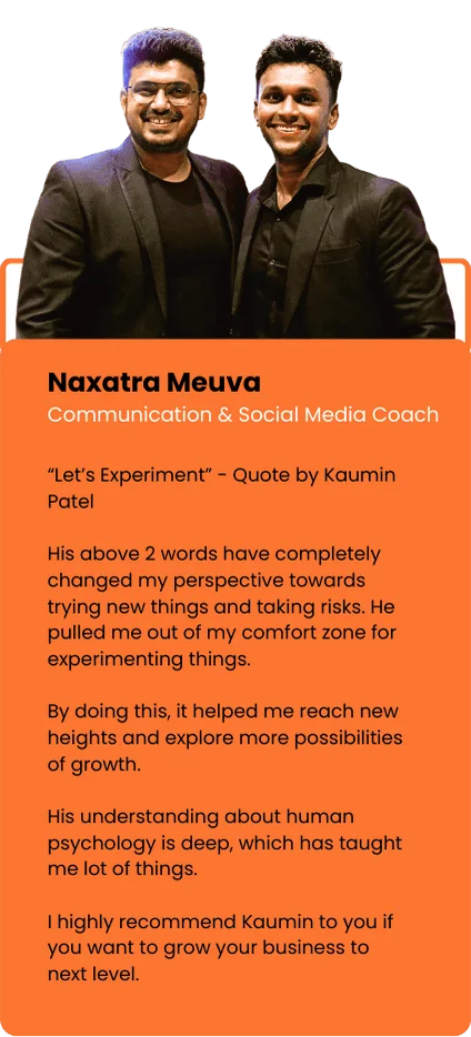 Review- how i helped Naxatra Meuva to grow his business online