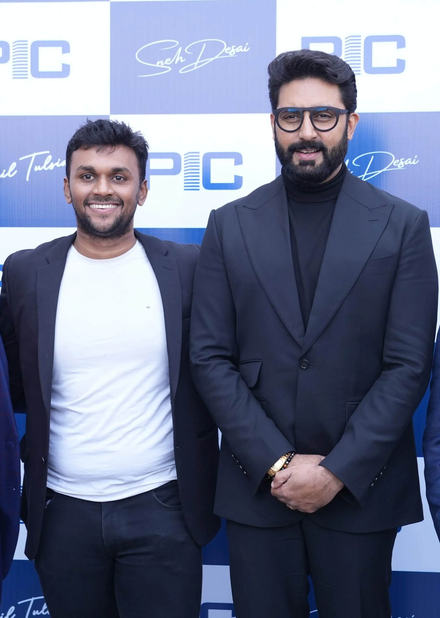 kaumin patel With Abhishek Bachchan(Bollywood Actor)